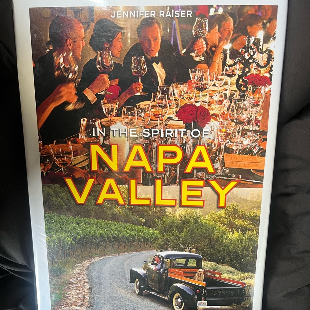*NEW* “In The Spirit Of Napa Valley” Book. Still sealed In original plastic.